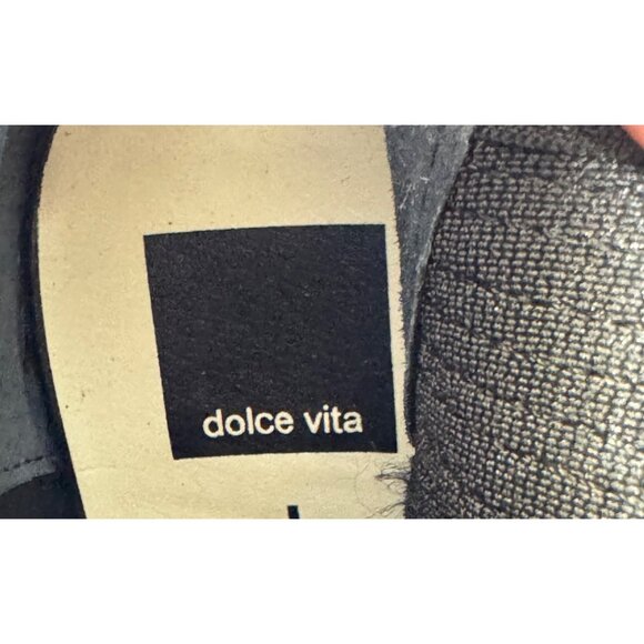 Dolce Vita Womens Size 6.5 Black Leather Ankle Boots - Picture 4 of 16